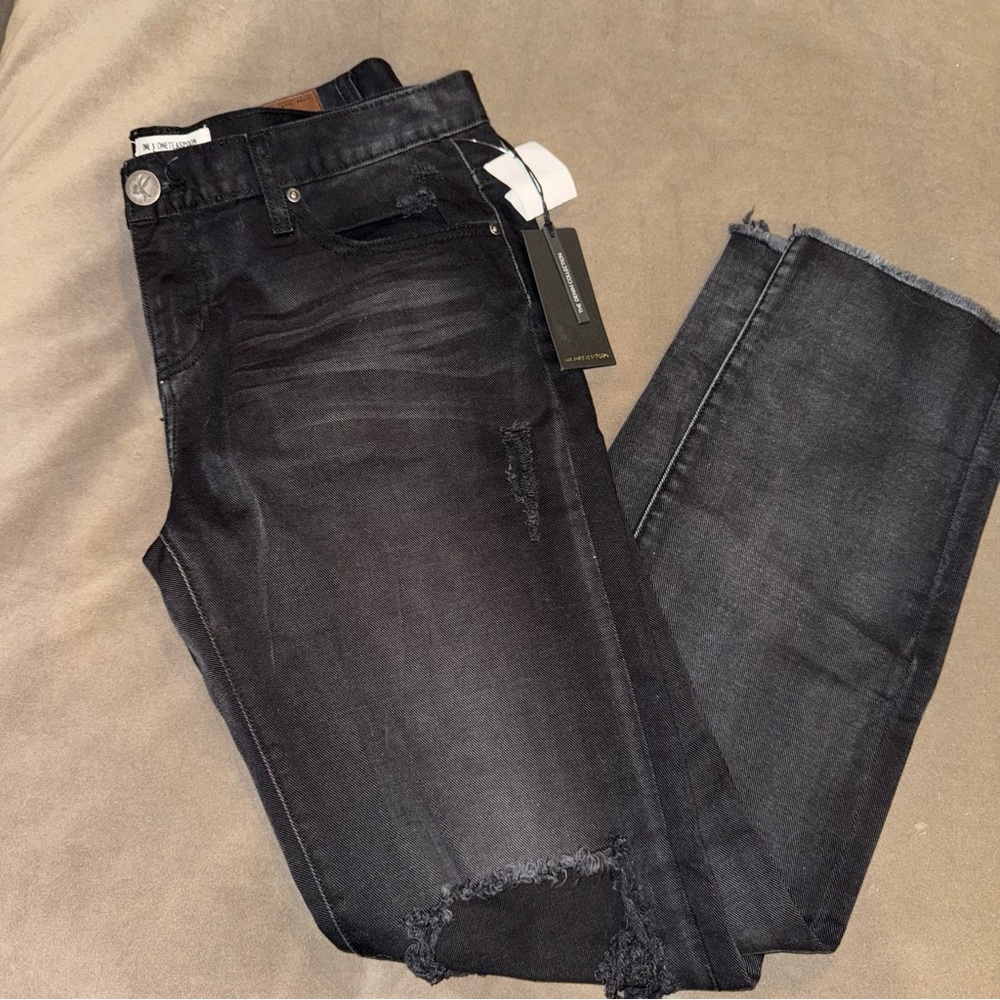 One Teaspoon Black Ripped Jeans